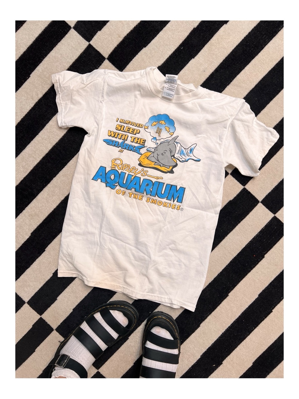 Graphic White Tee
